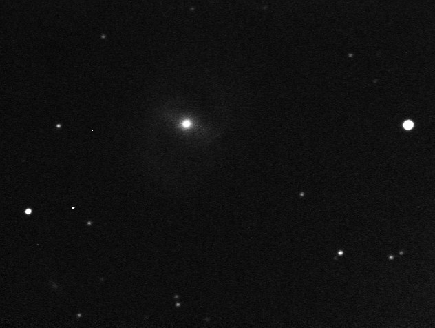 M_091_L_1.png - M91 - Essai (exp L: 3 min) - Mauvaises conditions (brumeux) - LX200GPS f/6.3 - DSI Pro - Renens 20/04/2007