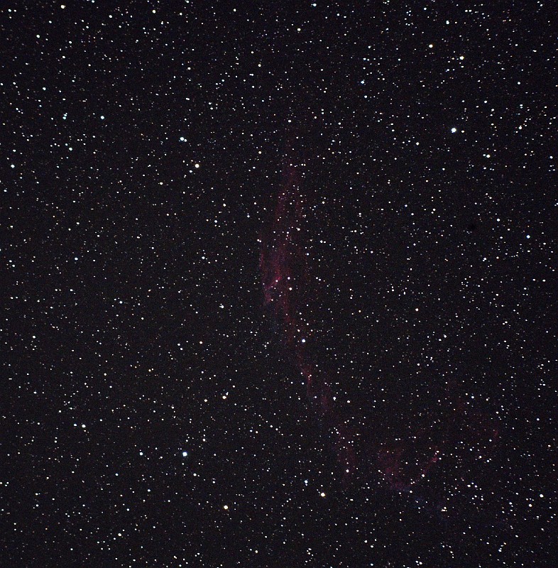 NGC6992_Color_5m_ST4K_20090725.png - NGC 6992 (Couleur 5m) - Plutt clair, sans lune, lger vent - William Optics Megrez 80 APO - ST-4000XCM - Renens 25/07/2009